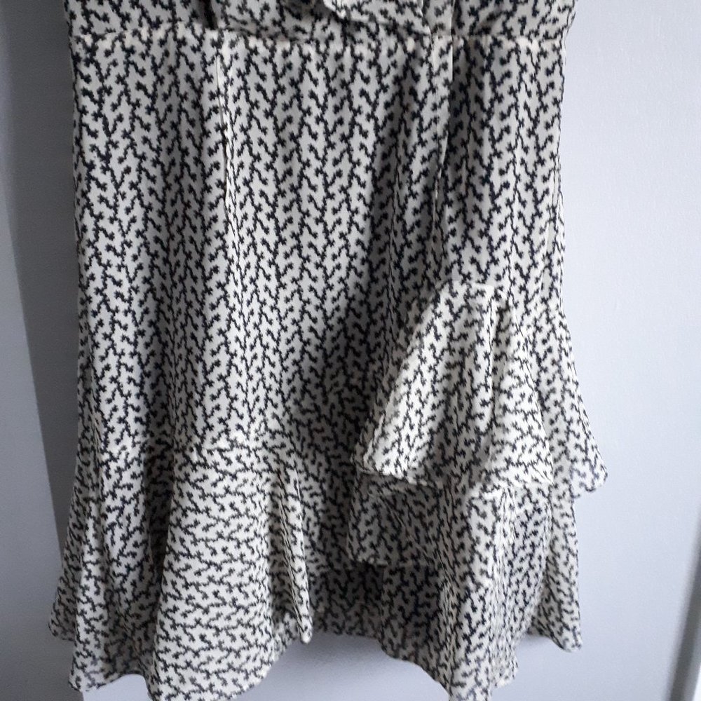 Reiss Paris Printed Ruffle Dress - Picture 8 of 14